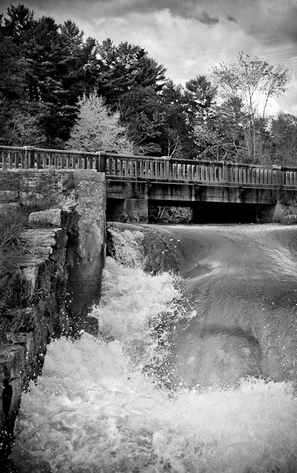55-johnbald-A-Old-Bridge-and-Raging-Flow