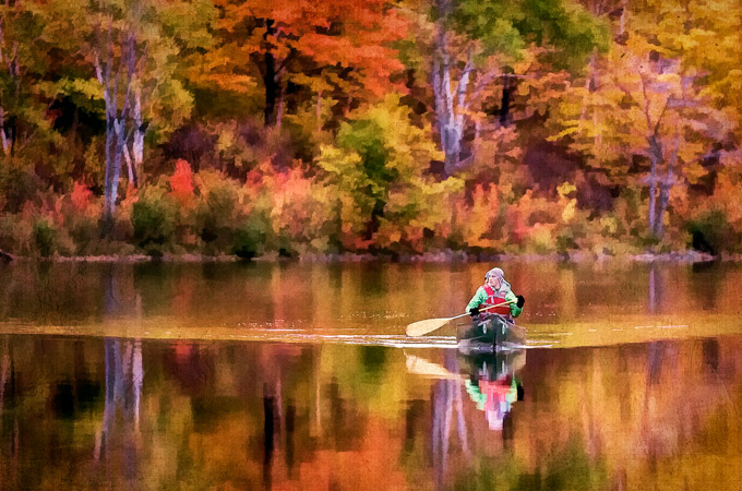 01-C-CarolLiscovitz-B-Canoeing-thru-color